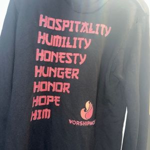 Black hoodie